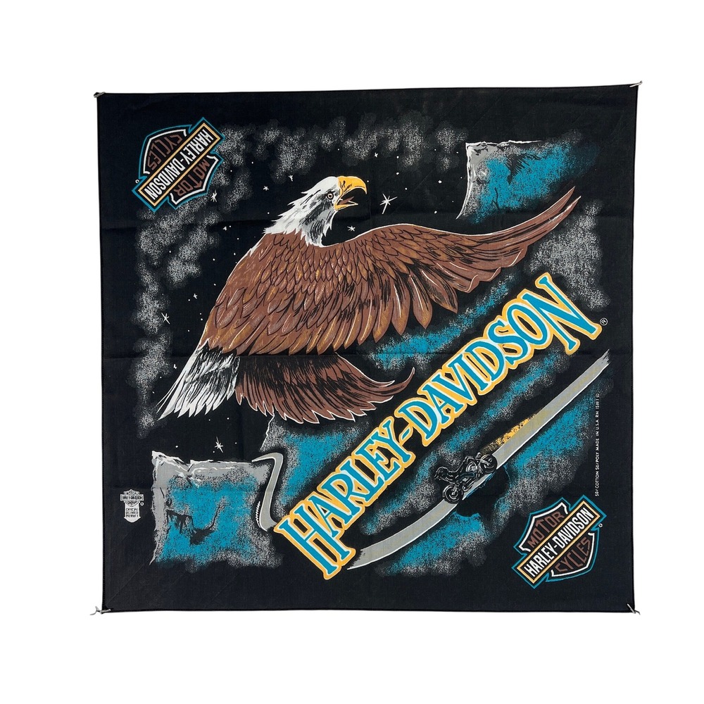Vintage Harley Davidson Bandana